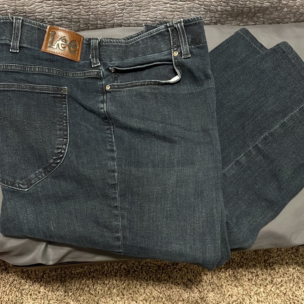 Lee Extreme Motion MVP Relaxed - Fit Straight - Leg Jeans size 48 - Picture 2 of 7